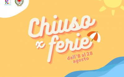 CHIUSI PER FERIE