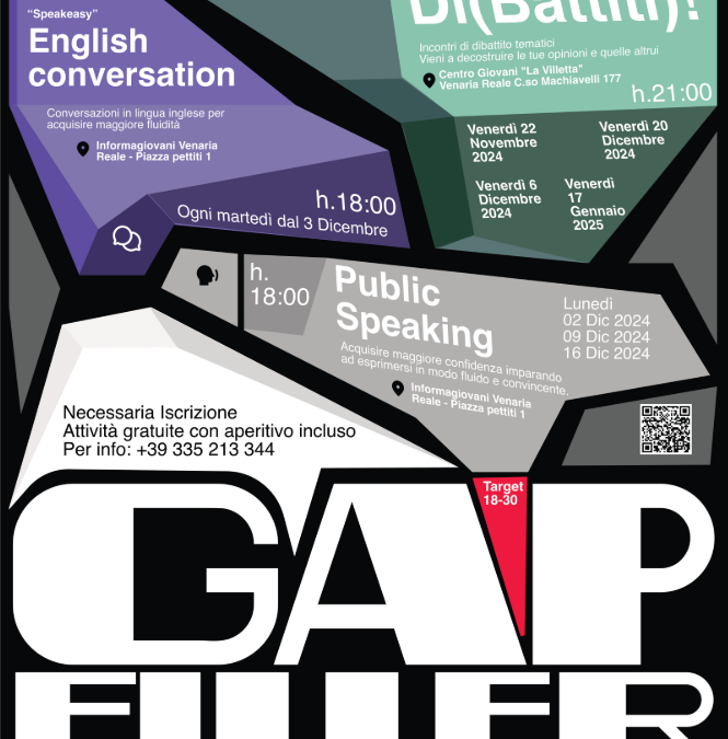 GAP FILLER – Eventi e incontri di cittadinanza attiva